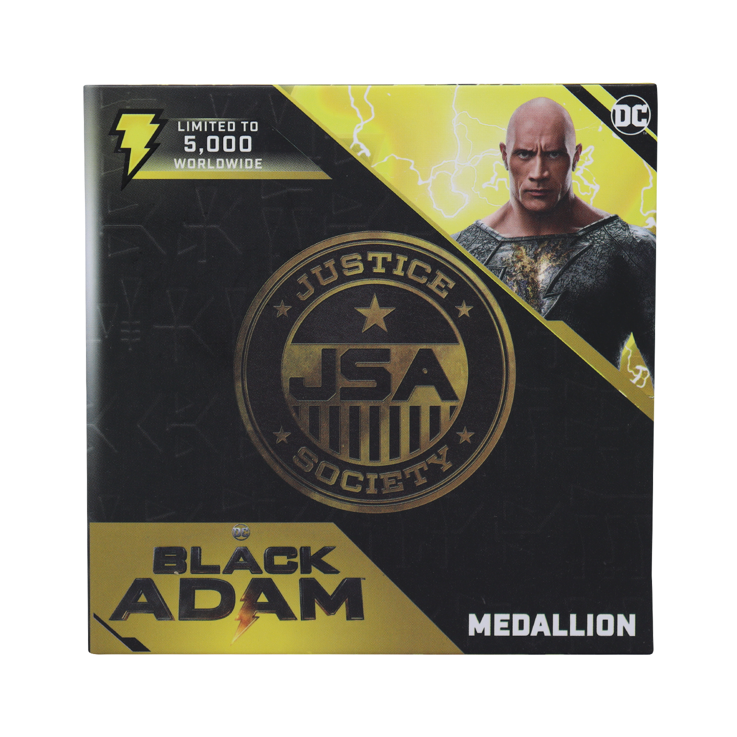 Black Adam Limited Edition  Justice Society of America Medallion