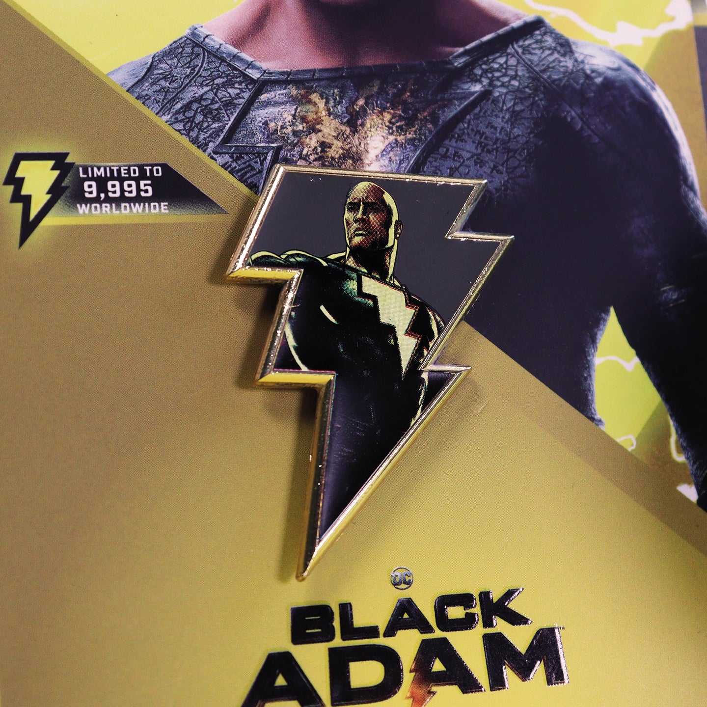 Black Adam Limited Edition  Pin Badge