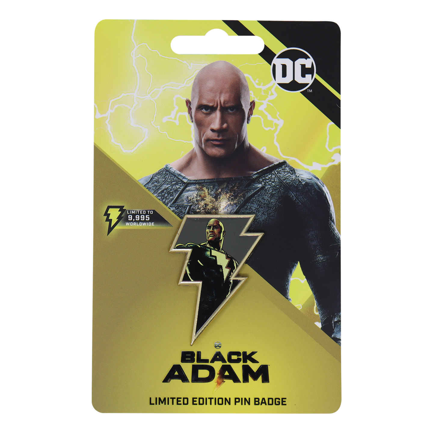 Black Adam Limited Edition  Pin Badge