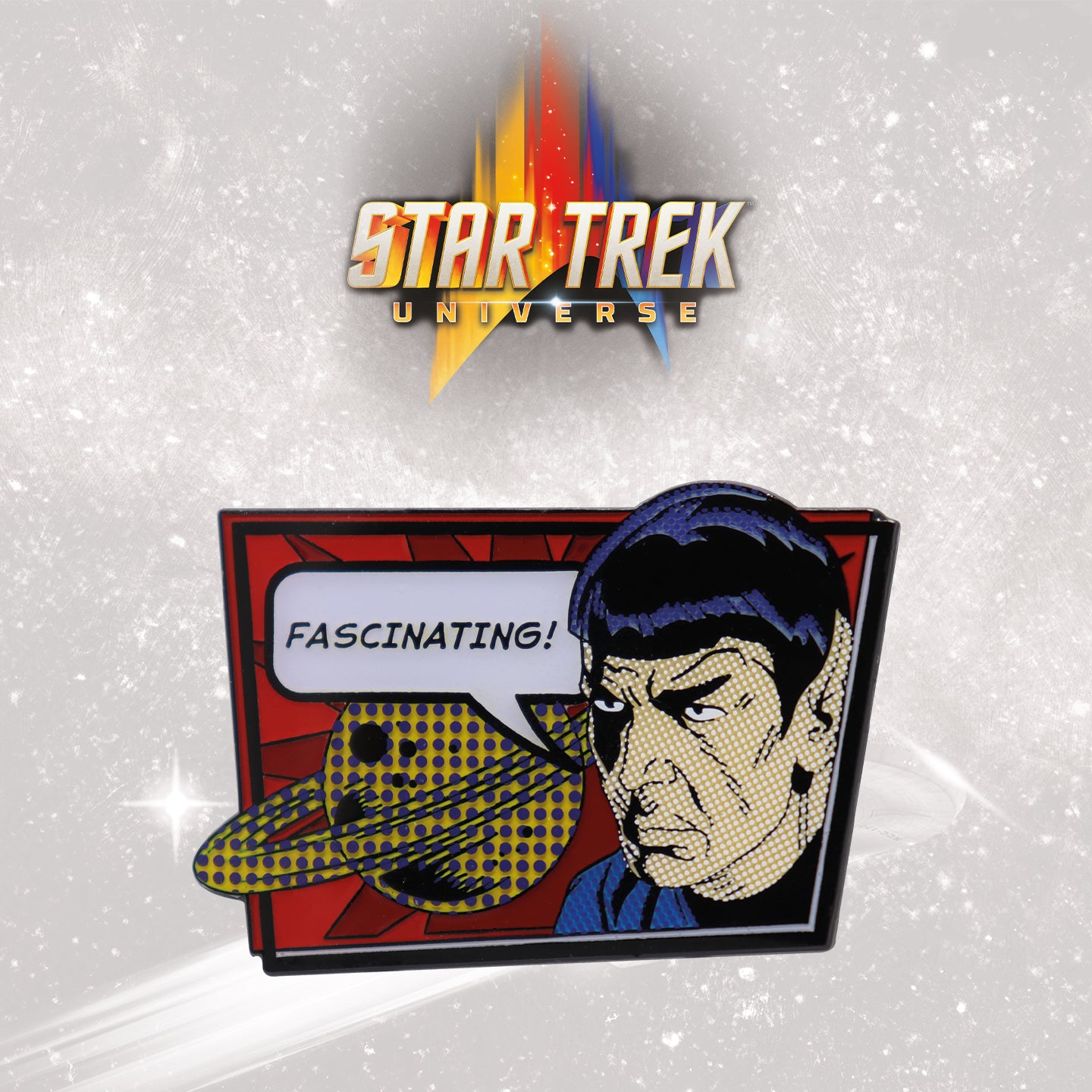 Star Trek Limited Editon Spock Pin Badge