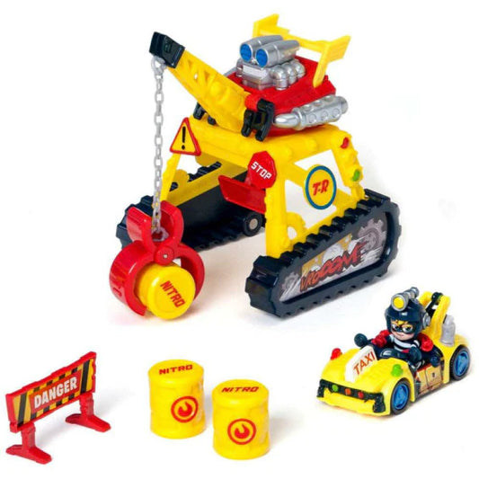 T-RACERS TURBO CRANE PLAYSET