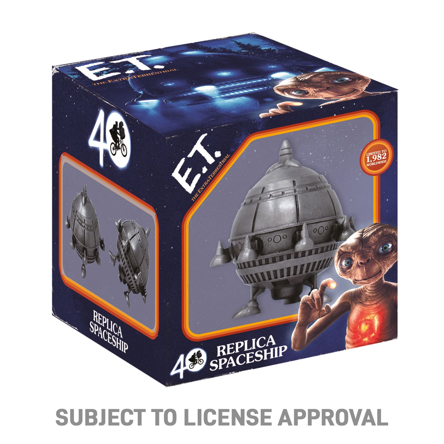 E.T Limited Edtion 40th Anniversary Spaceship Scaled Replica