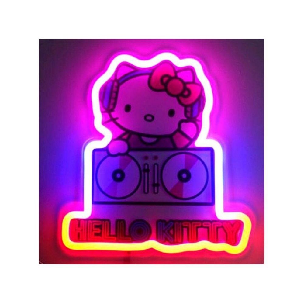 Neon Hello Kitty music