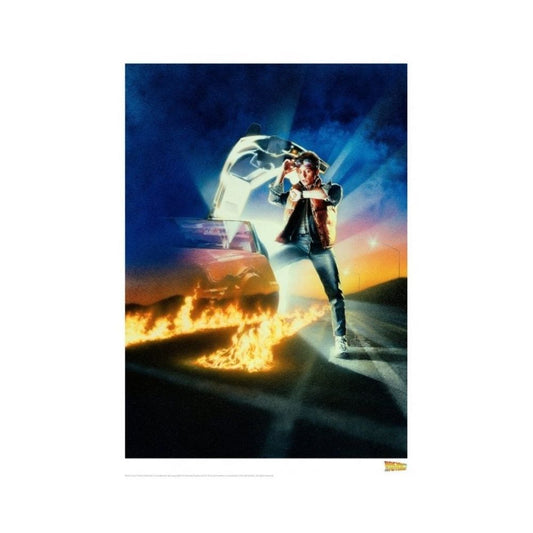 Back to the Future Art Print