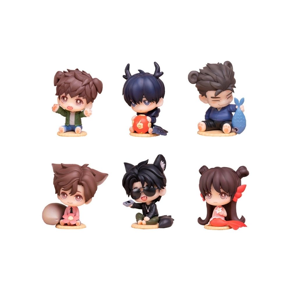 TIME RAIDERS Cute Animal Chibi Figure Series