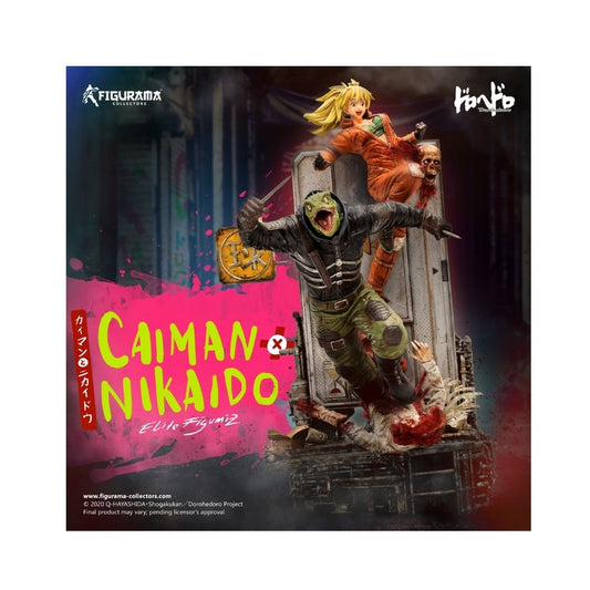 DOROHEDORO: CAIMAN & NIKAIDO ELITE FIGUMIZ STATUE