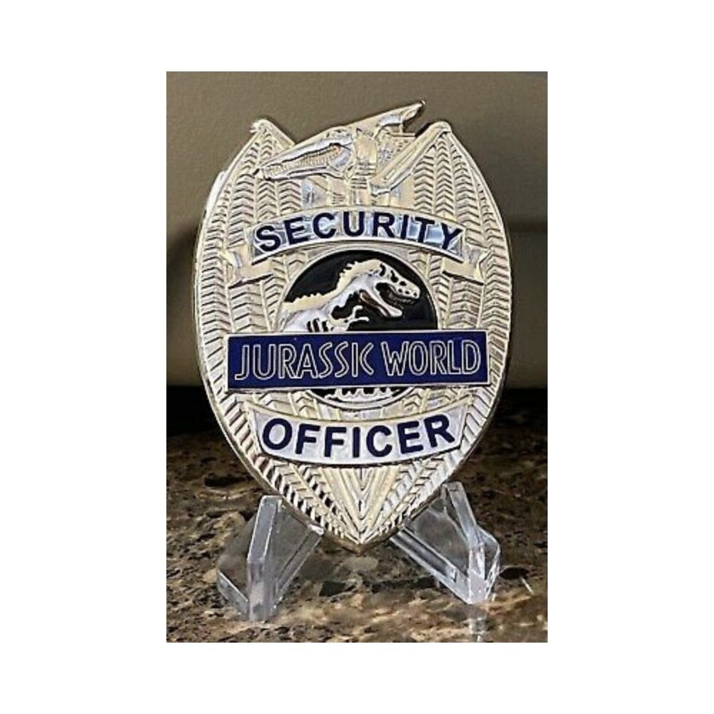 Jurassic World Limited Edition Replica Security Badge