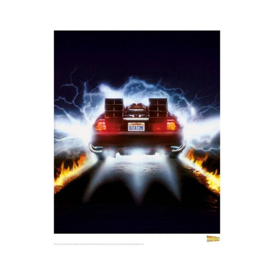 Back to the Future Art Print