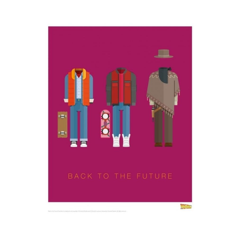 Back to the Future Art Print