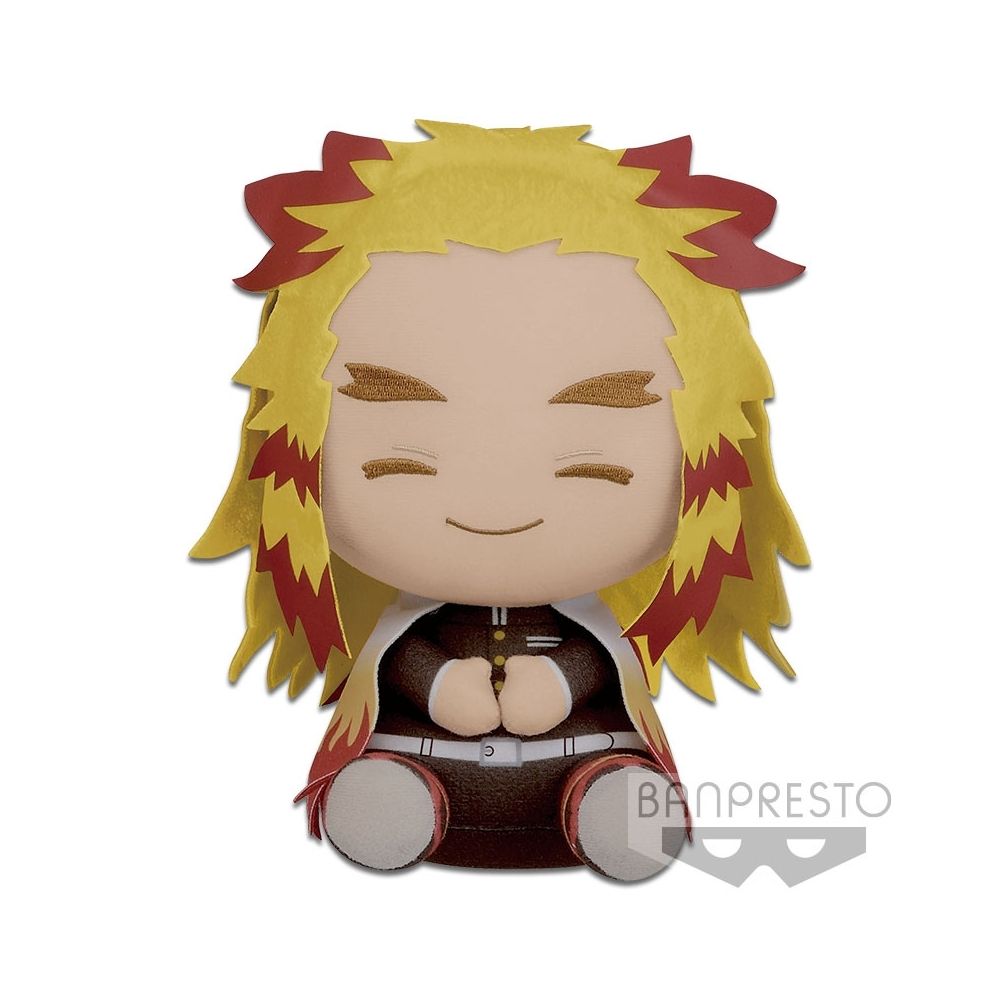 Demon Slayer: Kimetsu no Yaiba BIG PLUSH～Kyojuro Rengoku・Inosuke Hashibira(Real Face)～(A:Kyojuro Rengoku)