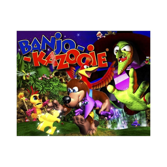 Banjo Kazooie Limited Edition Art Print