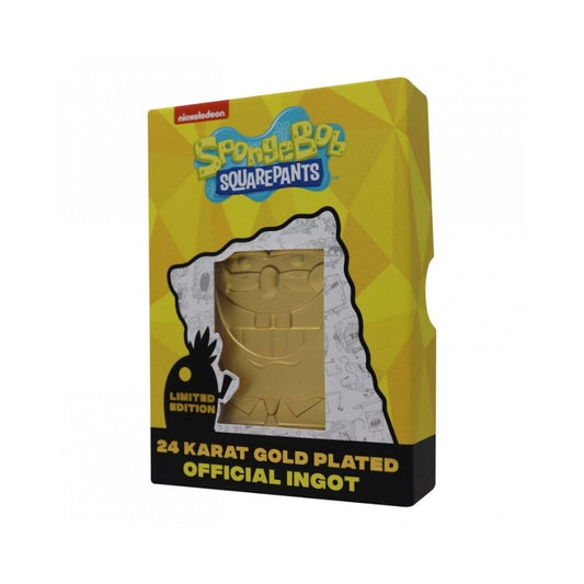 SpongeBob 24k Gold plated ingot