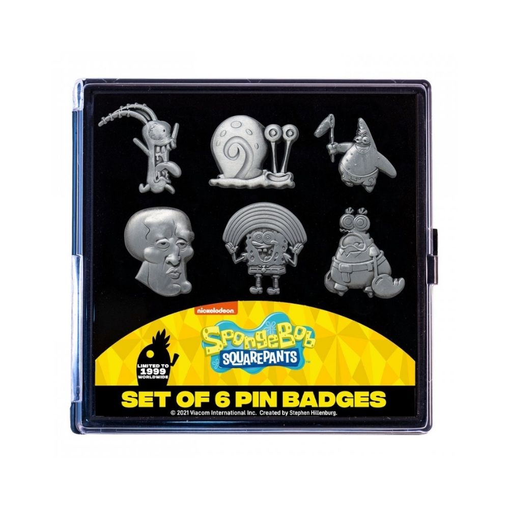 SpongeBob set of 6 limited edition pins