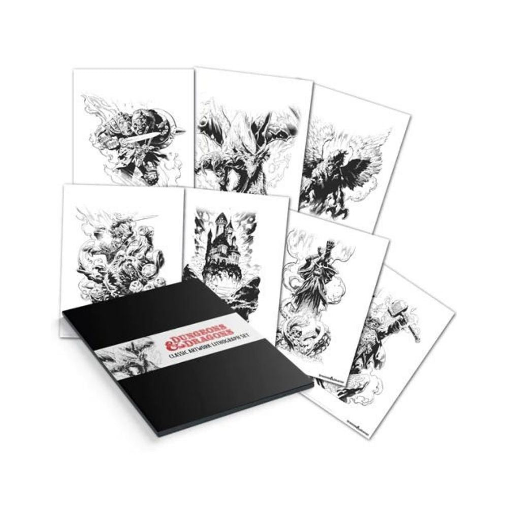 Dungeons & Dragons Lithograph Set