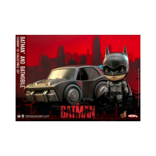 Batman and Batmobile Cosbaby (S) Collectible Set