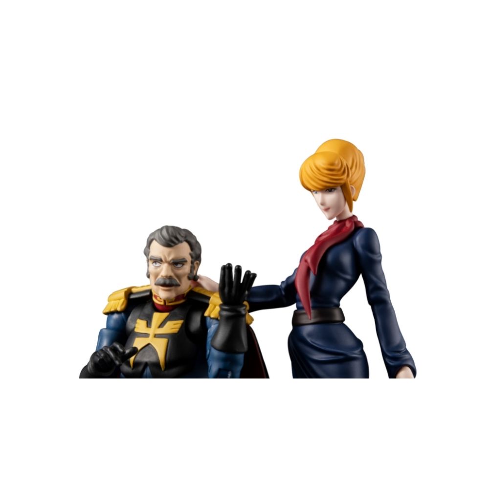 G.M.G Mobile Suit Gundam Principality of Zeon07 Ramba Ral &  Crowley Hamon