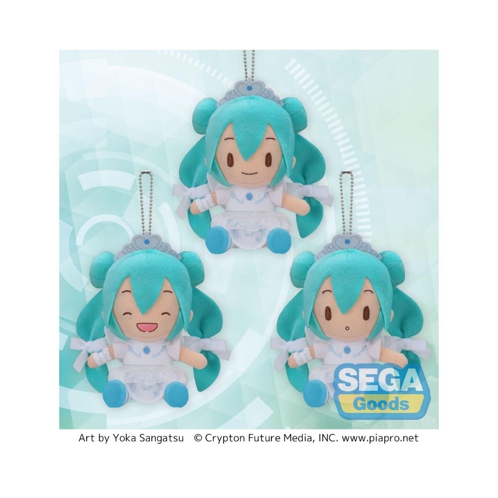 "Hatsune Miku Series" Fluffy Plush "Hatsune Miku 15th Anniversary"