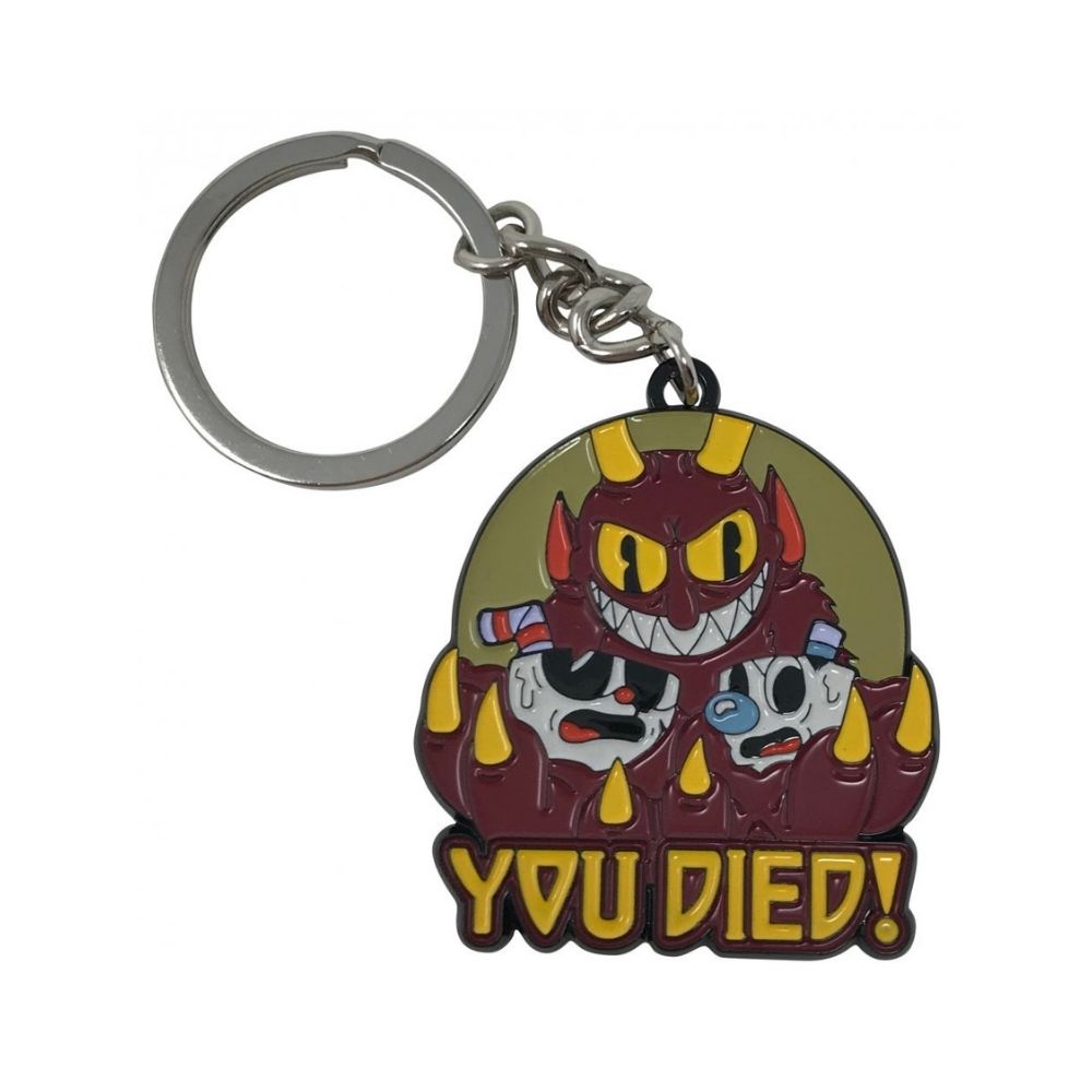 Cuphead You Died Limited Edition Key Ring