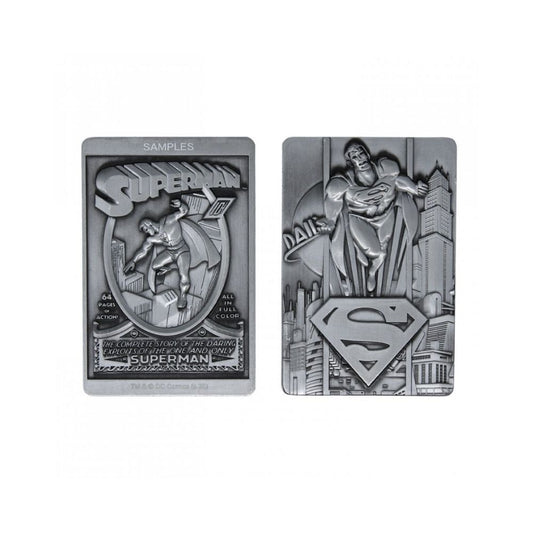 Superman DC Comics Limited Edition Metal Collectible