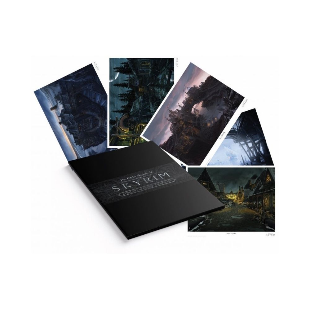 Elder Scrolls Lithograph Set