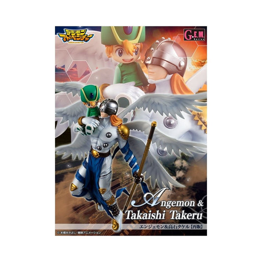 G.E.M. series Digimon Adventure Angemon & Takaishi Takeru 【repeat】