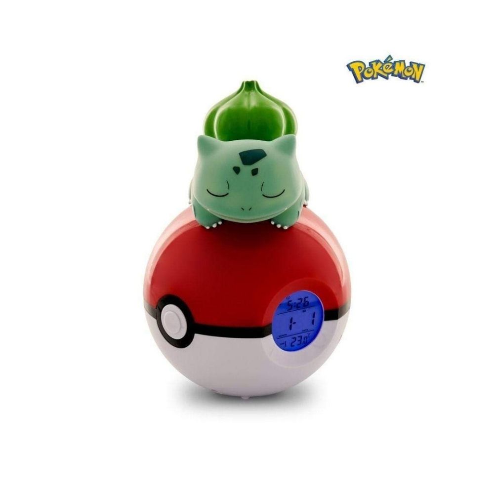 Bulbasaur light up FM alarm clock