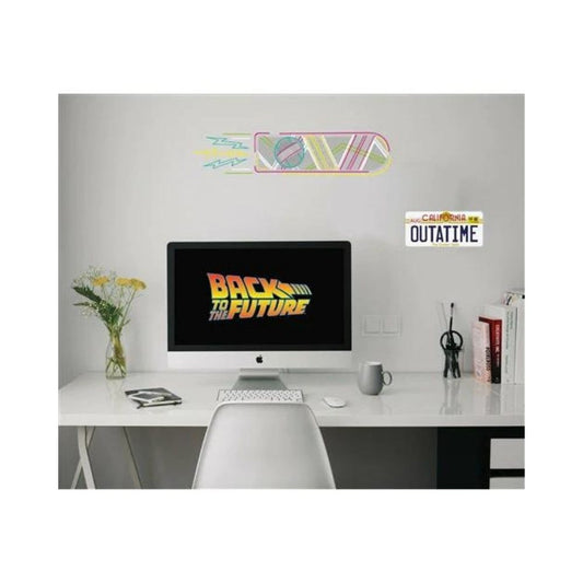 Back to the Future Man Cave Decals