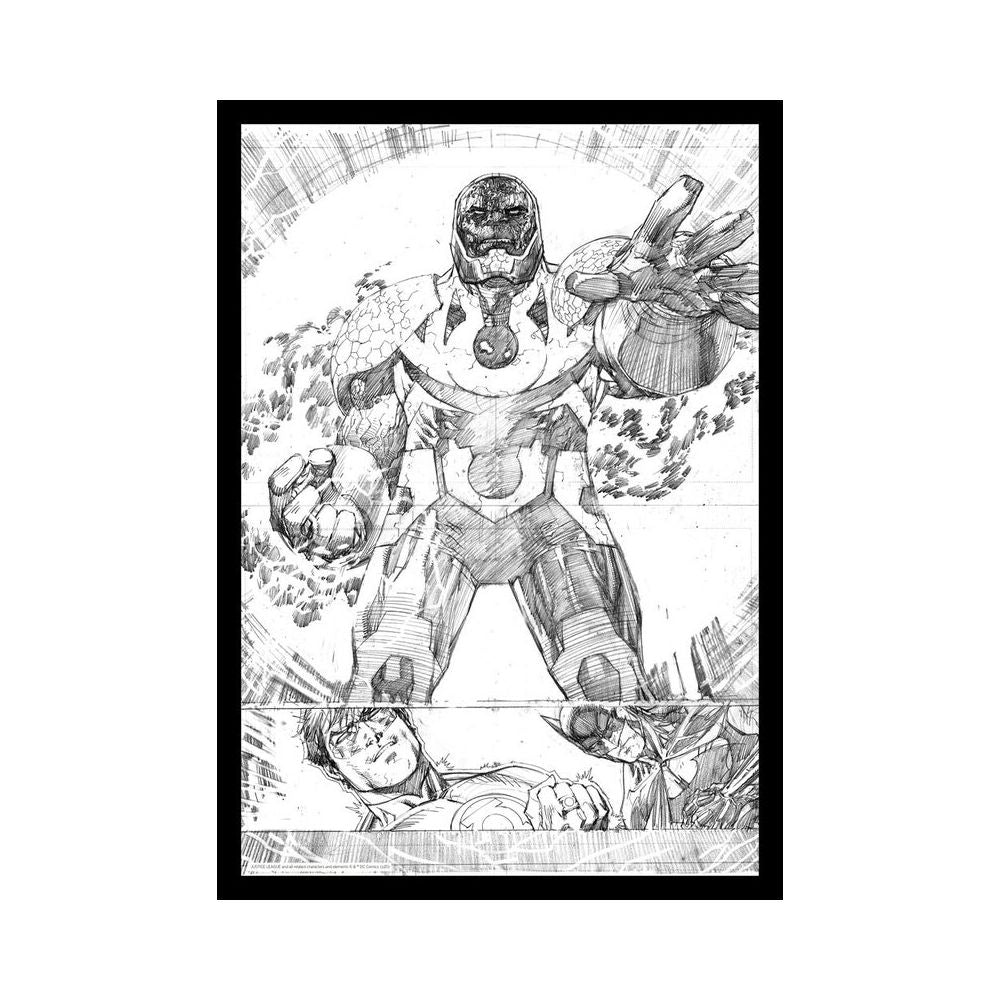 Darkseid Comic Book Art Print