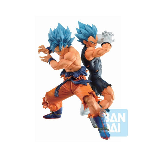 ICHIBANSHO FIGURE SON GOKU(SUPER SAIYAN GOD SUPER SAIYAN)＆ VEGETA(SUPER SAIYAN GOD SUPER SAIYAN) (VS OMNIBUS SUPER)