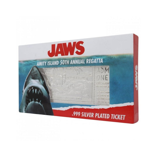 Jaws Silver Plated Ticket