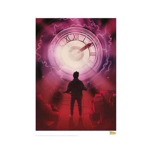 Back to the Future Art Print