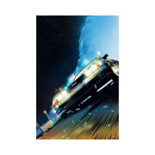 Back to the Future Art Print