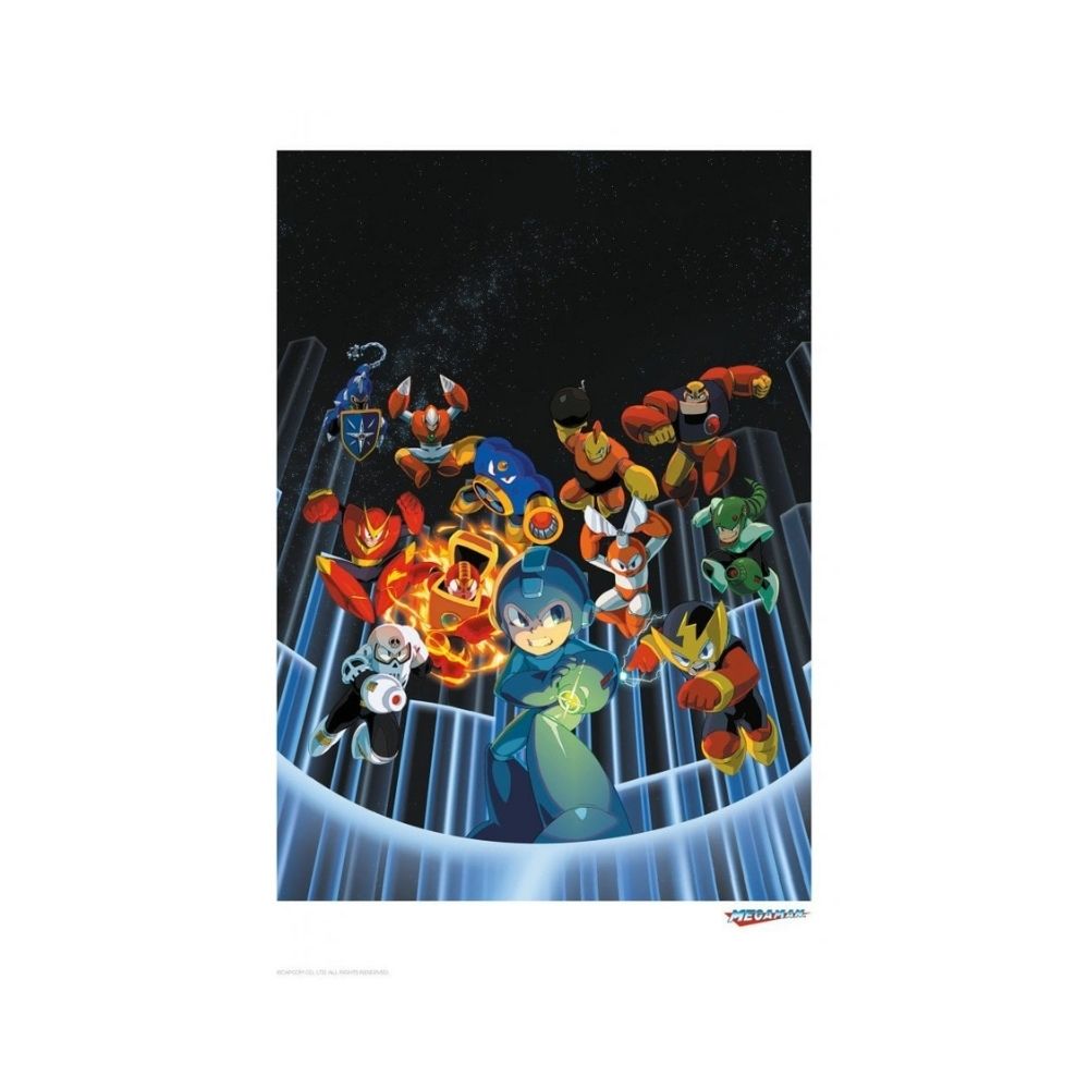 Megaman Limited Edition Art Print