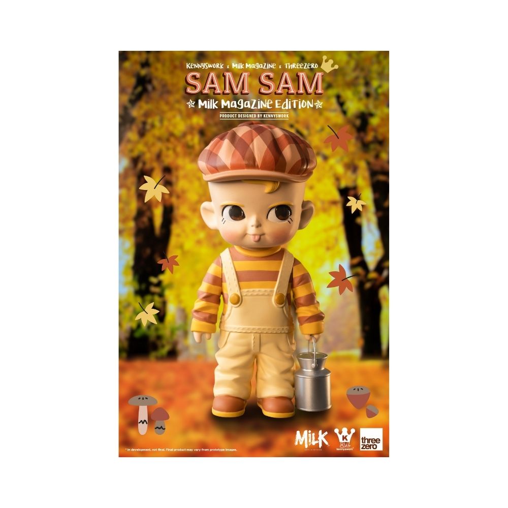 Kennyswork X threezero Sam Sam Milk Magazine Edition