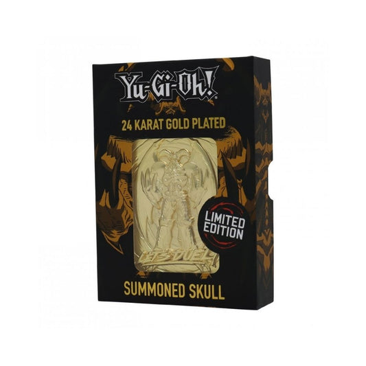 Yu-Gi-Oh! Limited Edition 24K Gold Plated Collectible - Summoned Skull