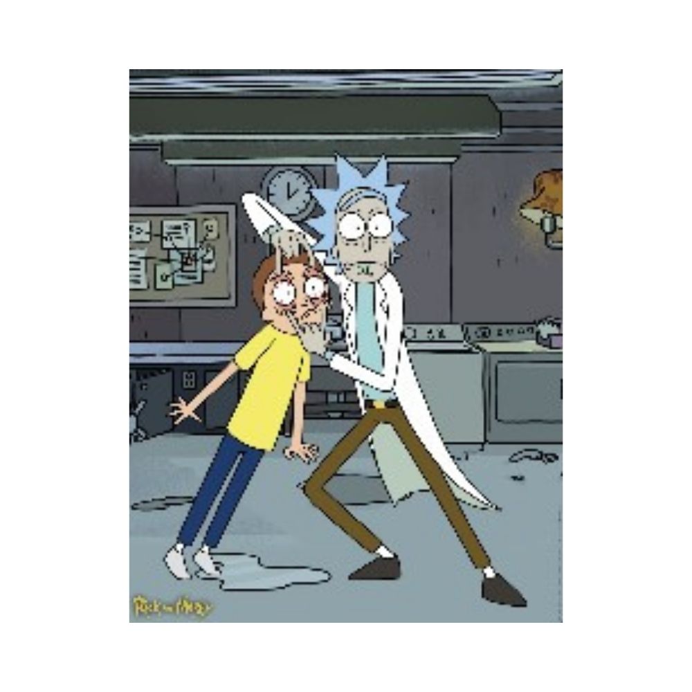 Rick and Morty Limited Edition Fan-Cel