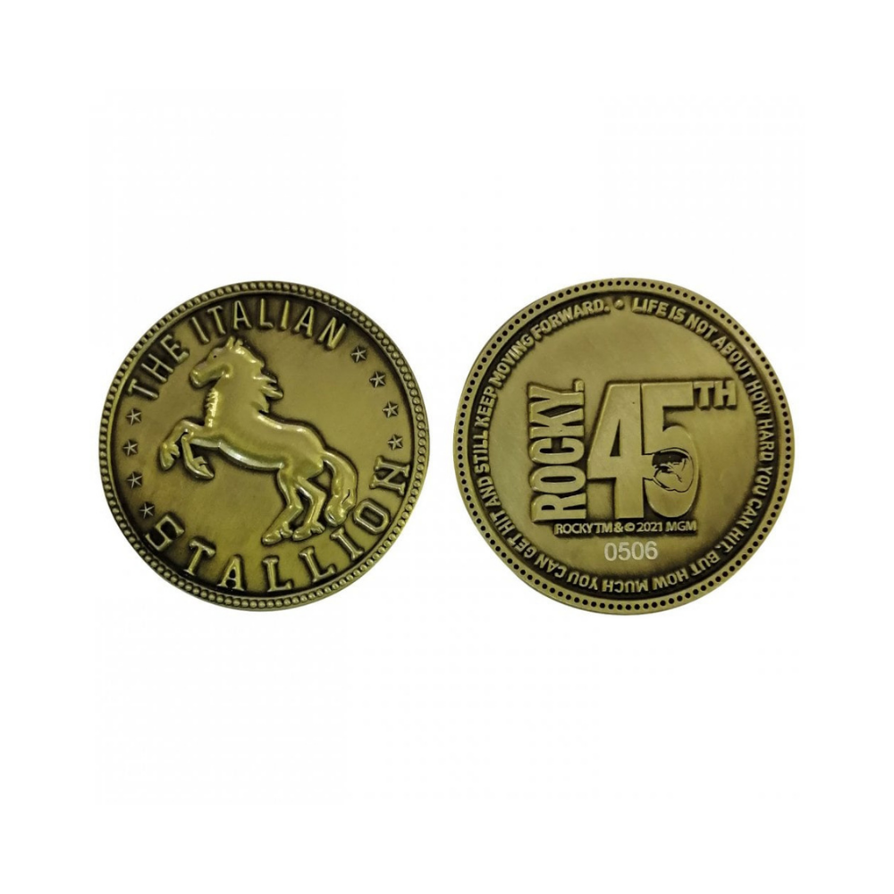 Rocky 45th Anniversary Limited Edition Coin