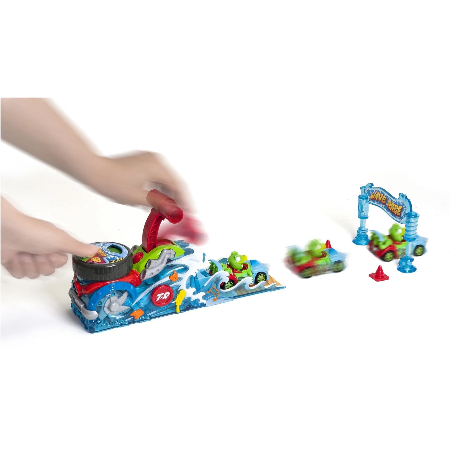 T-RACERS WAVE RACE PLAYSET