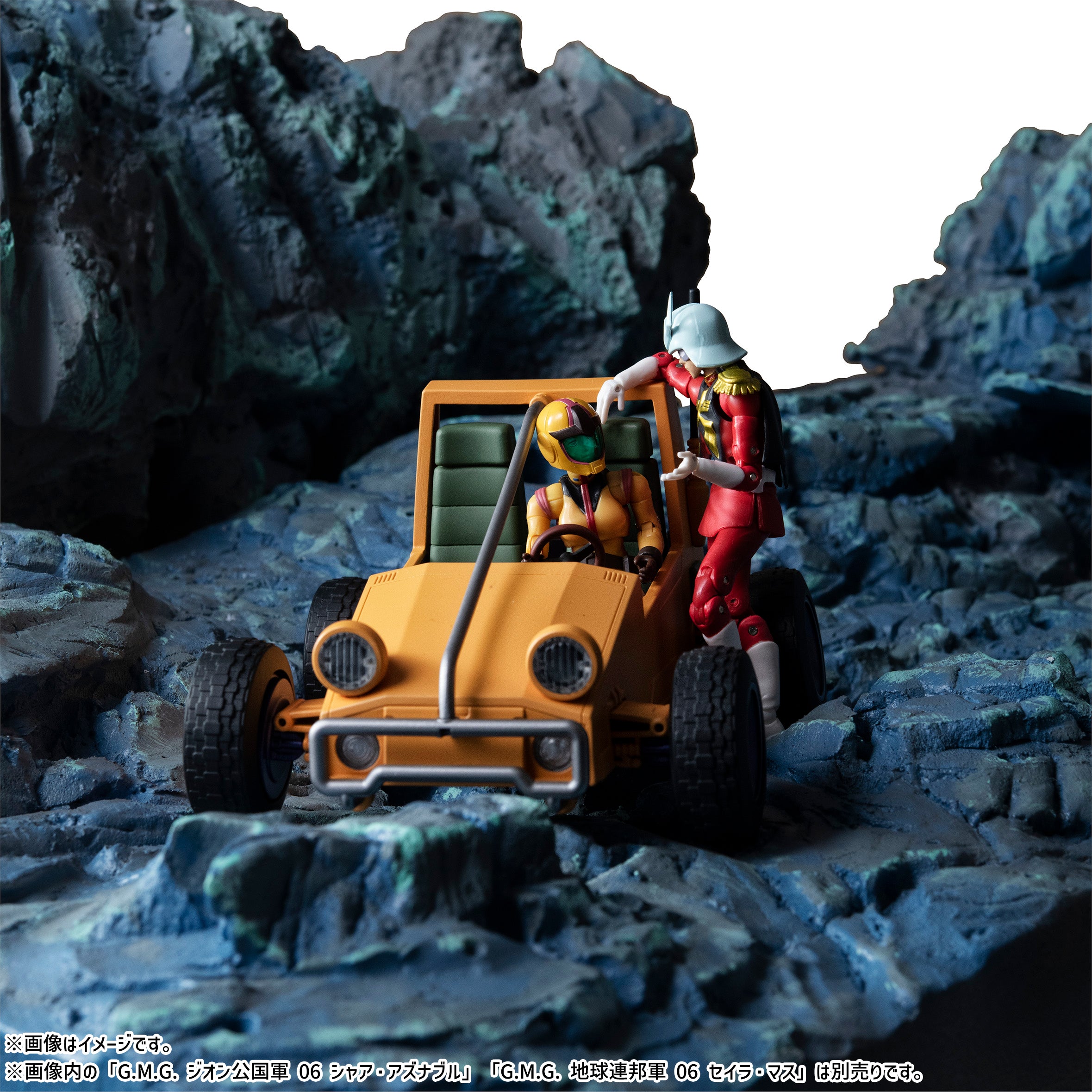 G.M.G.（Gundam Military Generation） MOBILE SUIT GUNDAM Earth Federation 08V-SP General Soldier & buggy