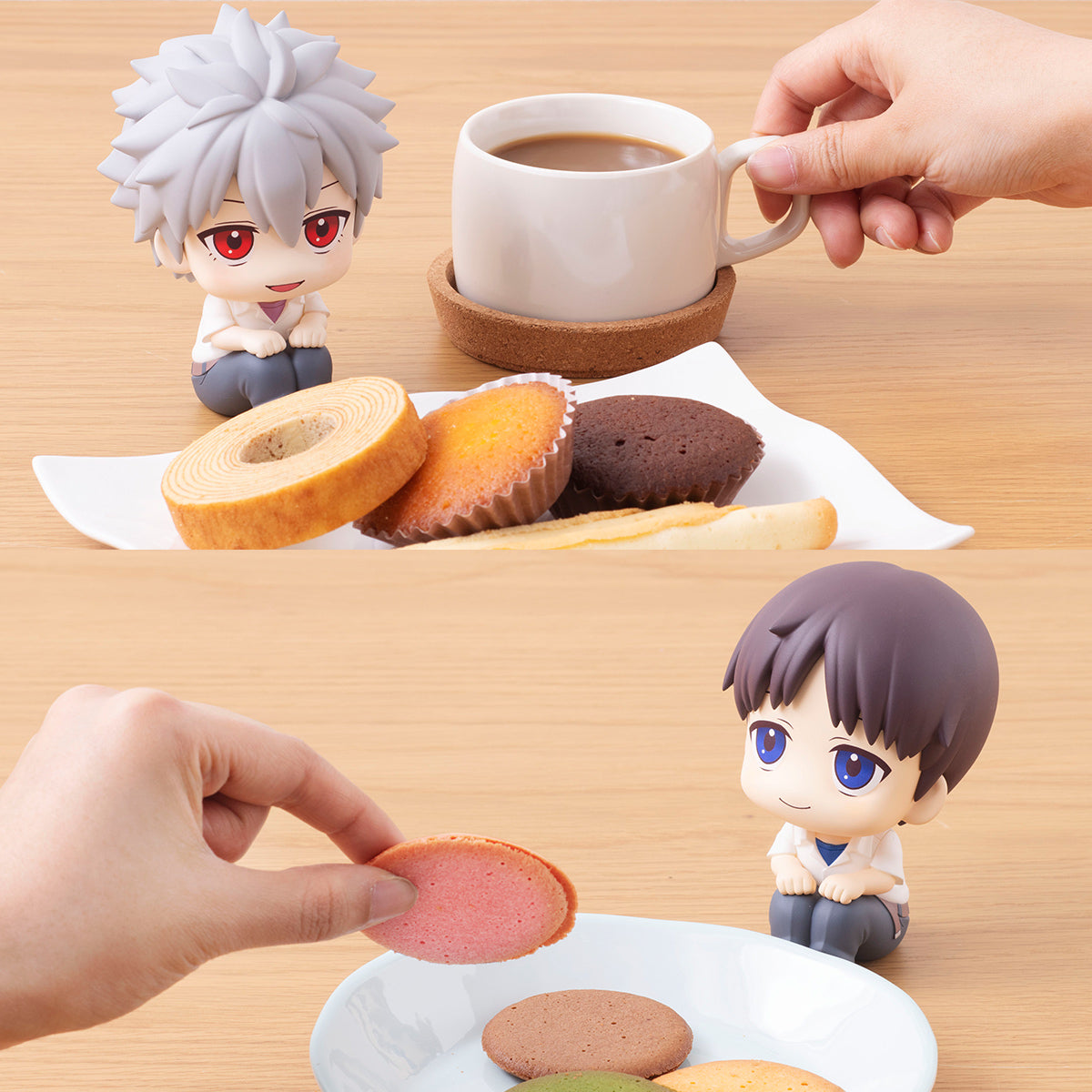 Lookup Evangelion： 3.0+1.0 Thrice Upon a Time  Shinji Ikari & Kaworu Nagisa 【with gift】