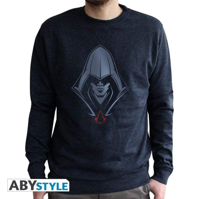 Abysse Apparels ASSASSIN'S CREED - Sweat vintage - "G̩n̩rique" homme used navy
