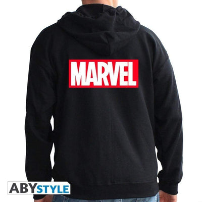 Abysse Apparels Marvel - Sweat -  Logo  Homme Black