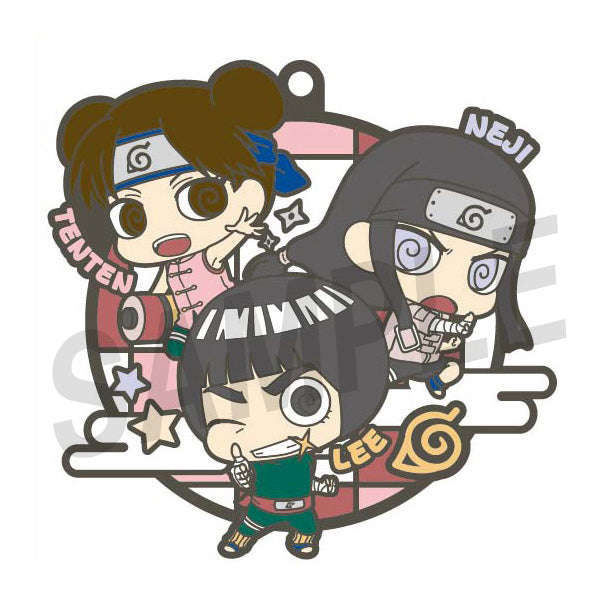 Rubber Mascot Buddycolle  NARUTO three-man cell! (repeat)