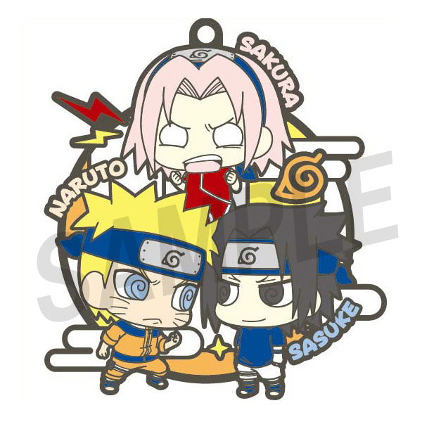 Rubber Mascot Buddycolle  NARUTO three-man cell! (repeat)