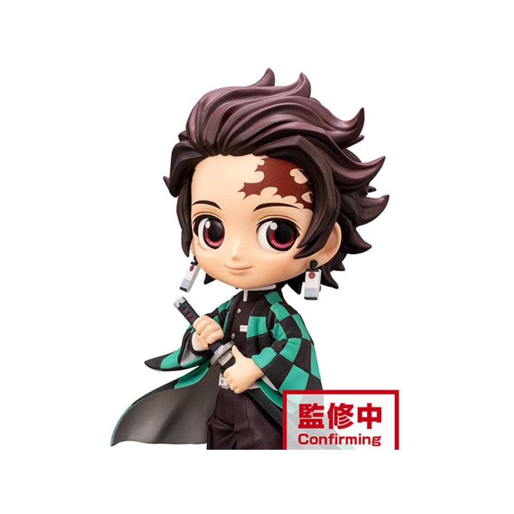 Banpresto PVC Figures Demon Slayer: Kimetsu no Yaiba Q Posket Tanjiro Kamado (Ver.A)