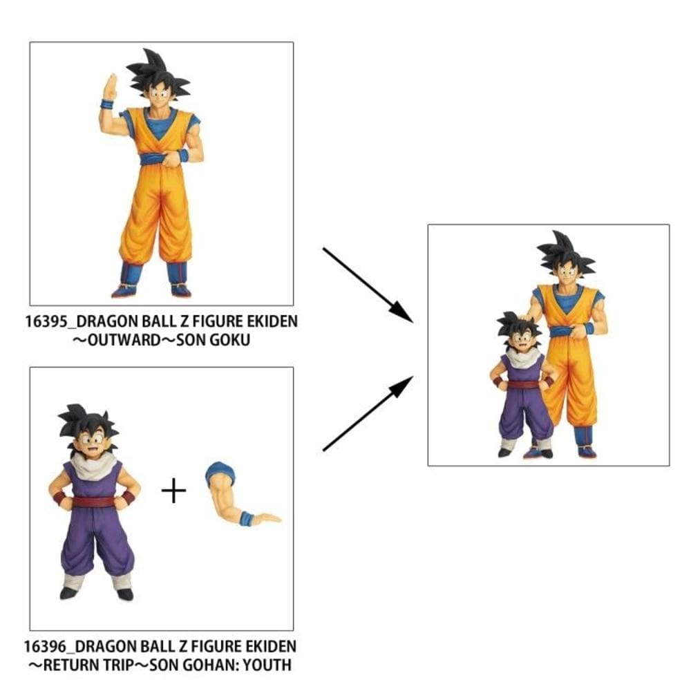 Banpresto PVC Figures Dragon Ball Z Ekiden Goku (Outward)