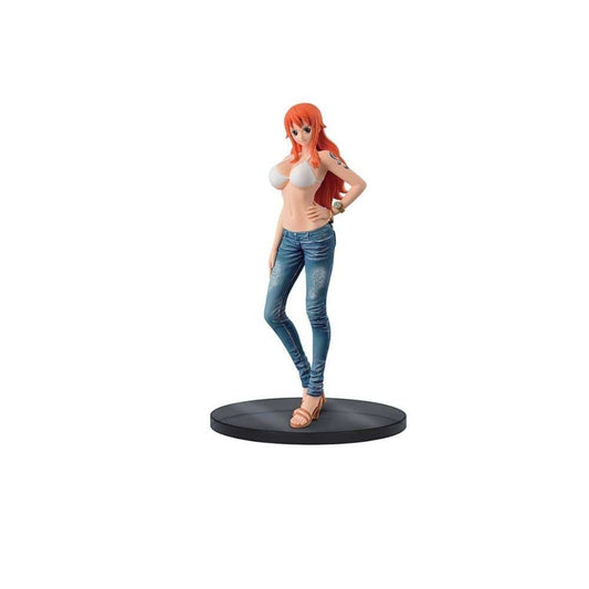 Banpresto Action Figure Nami Jeans Freak Action Figure Toy