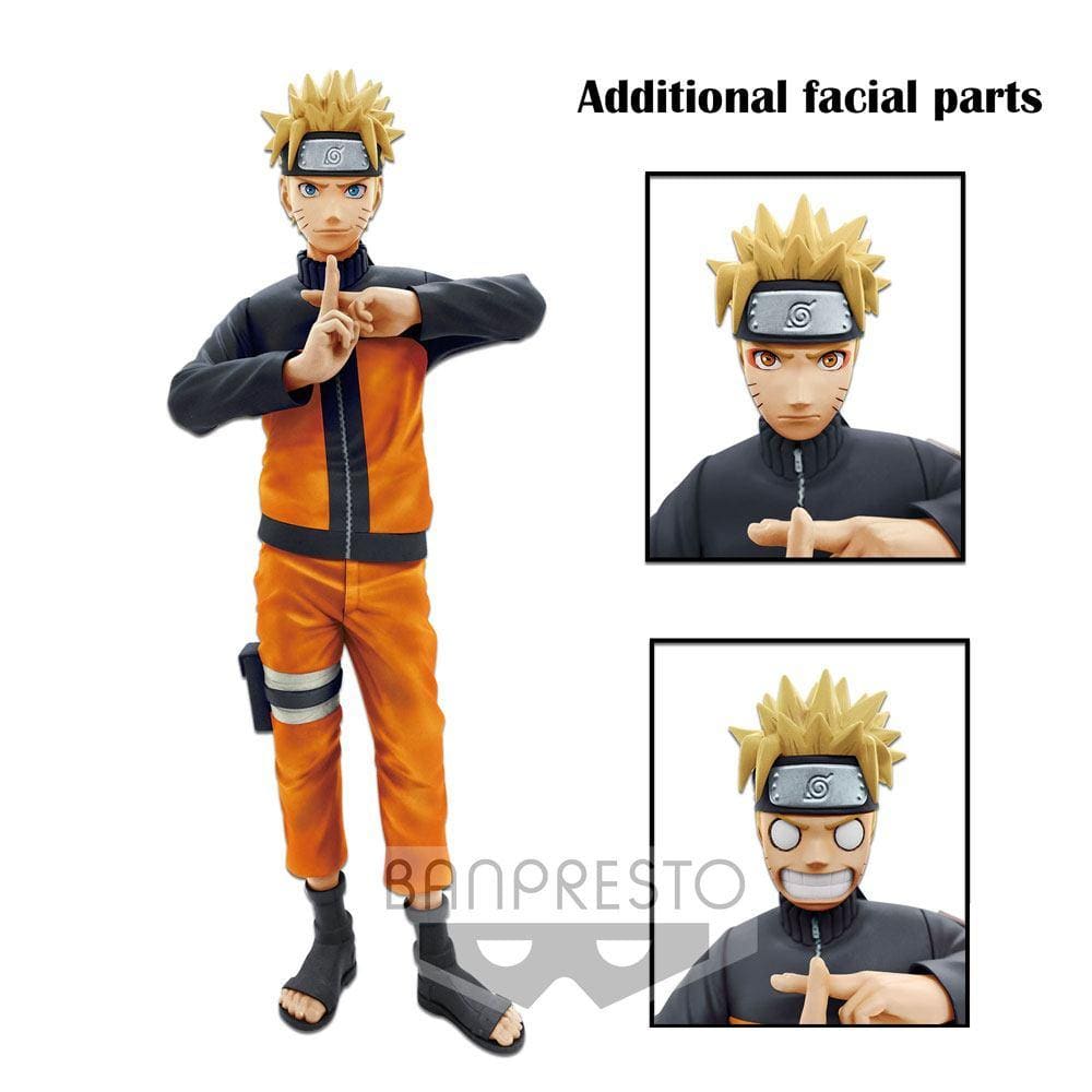 Banpresto PVC Figures Naruto  Shippuden Grandista Nero -Naruto Uzumaki-