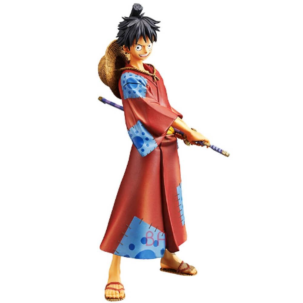 Banpresto PVC Figures One Piece DXF Wano Volume 1 -Monkey D. Luffy-