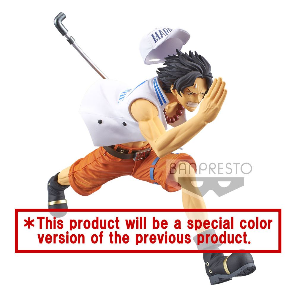 Banpresto Figure One Piece Magazine Figure A Piece of Dream No.1 Vol.1 Portgas D. Ace (Special Color)